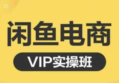 鱼客·闲鱼电商零基础入门到进阶VIP实战课程,帮助你掌握闲鱼电商所需的各项技能-课程网