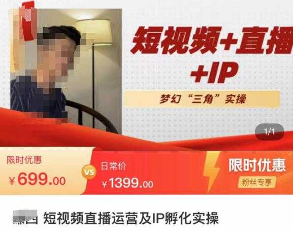 谦四·短视频直播运营及IP孵化实操,80节干货实操分享-课程网