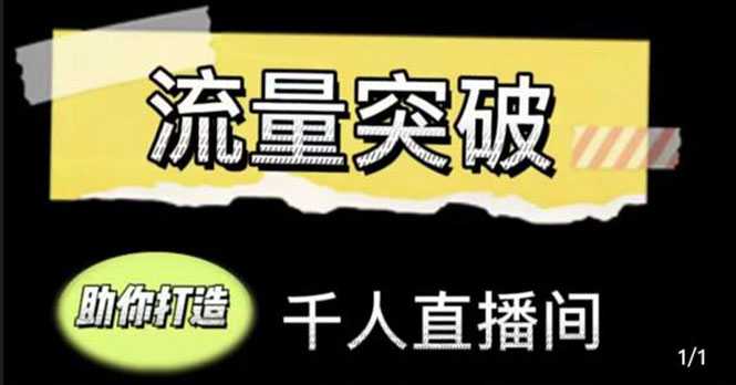 直播运营实战视频课,助你打造千人直播间(14节视频课)-课程网