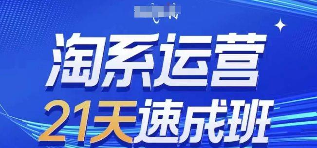 淘系运营21天速成班(更新25年2月),0基础轻松搞定淘系运营,-课程网