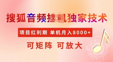 全网首发搜狐音频挂JI独家技术-课程网